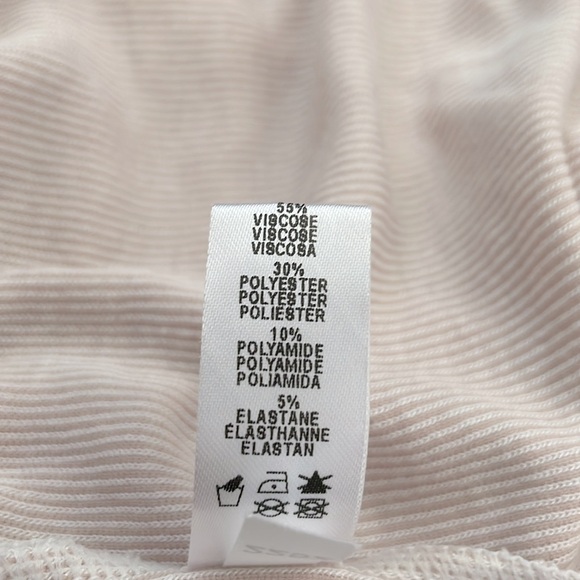 Cosabella Pale Pink Ribbed Sleeveless Lace Detail Loungewear Pajama Romper - Picture 8 of 8